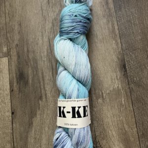 Handgeverfde garen katoen - Winter 200m/100gr