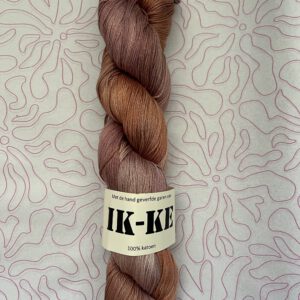 Handgeverfde garen katoen - Herfst 400m/100gr