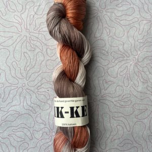 Handgeverfde garen katoen - Meneer Vos 400m/100gr