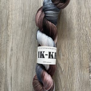 Handgeverfde garen katoen - Koeiendans 400m/100gr