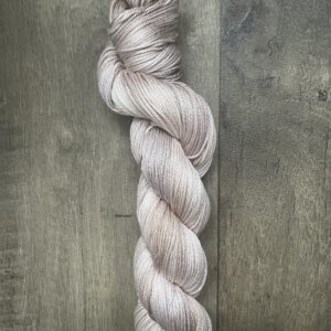 Handgeverfde garen katoen - Koffie met melk 200m/100gr