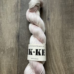 Handgeverfde garen katoen - Katoenbloem 400m/100gr