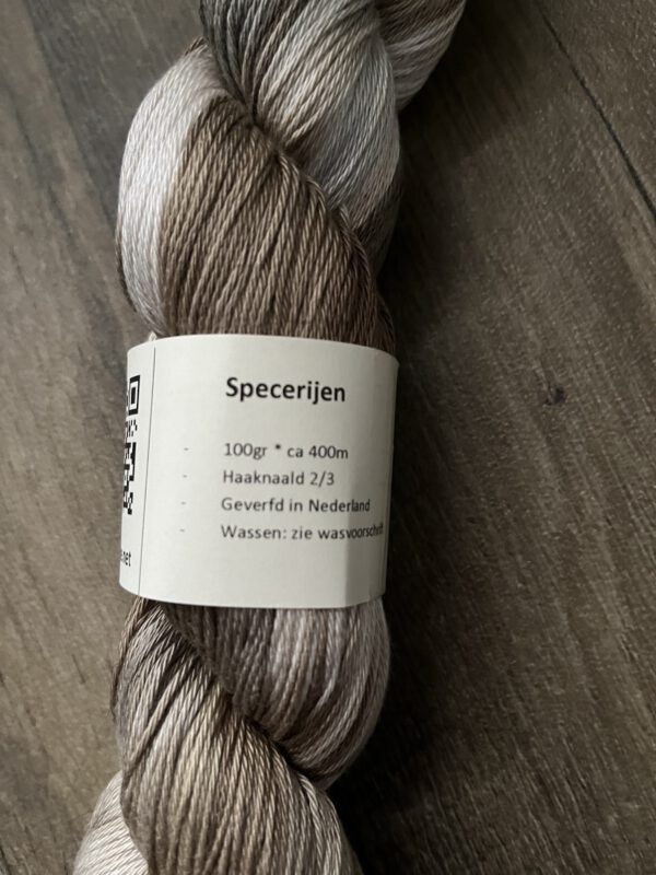 Handgeverfde garen katoen - Specerijen 400m/100gr - Afbeelding 4