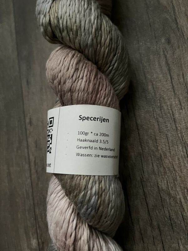 Handgeverfde garen katoen - DK 1ply - Specerijen - Afbeelding 4