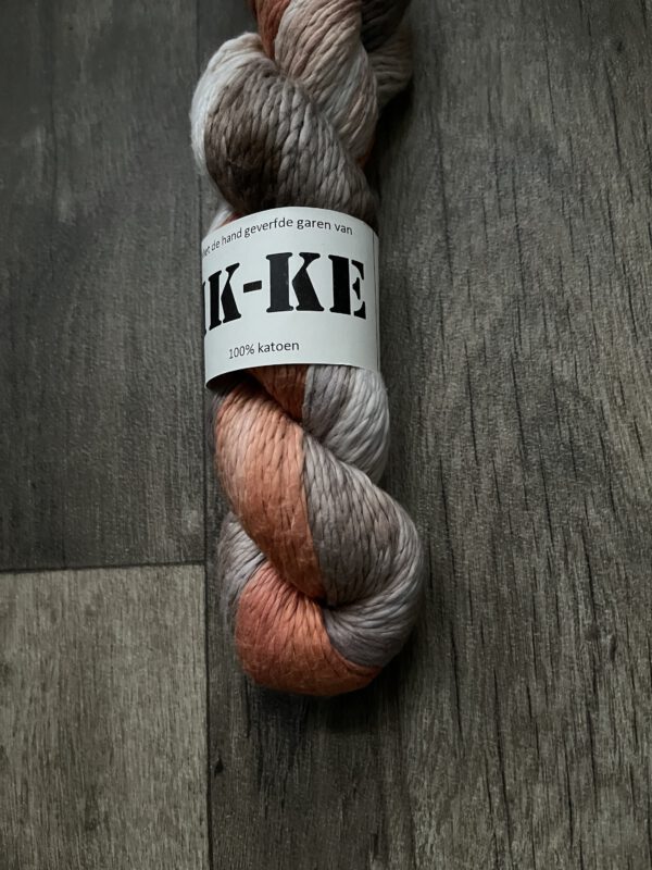 Handgeverfde garen katoen - DK 1ply - Meneer vos - Afbeelding 3