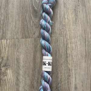 Handgeverfde garen katoen - Aurora 80m/20gr