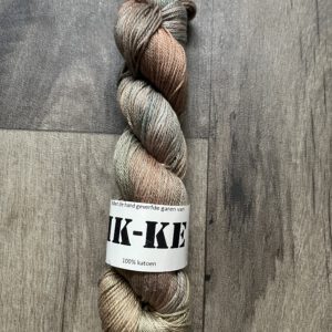 Handgeverfde garen katoen - Pompoensoep 200m/100gr