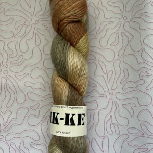 Handgeverfde garen katoen - DK 1ply - Pompoensoep