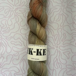 Handgeverfde garen katoen - Pompoensoep 200m/100gr