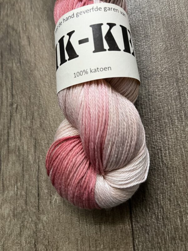 Handgeverfde garen katoen - Boho 400m/100gr - Afbeelding 3