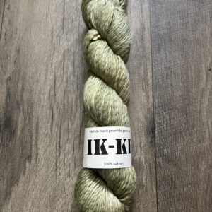 Handgeverfde garen katoen - DK 1ply - Olijfgroen