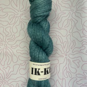 Handgeverfde garen katoen - DK 1ply - Smaragdgroen 220m/100gr