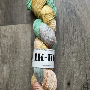 Handgeverfde garen katoen - Tulpen 200m/100gr