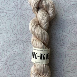 Handgeverfde garen katoen - Karamel 400m/100gr