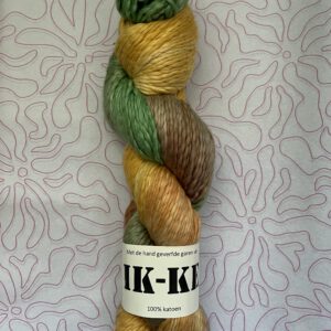 Handgeverfde garen katoen - DK 1ply - Tulpen
