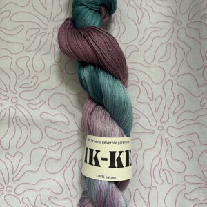 Handgeverfde garen katoen - Betovering 400m/100gr