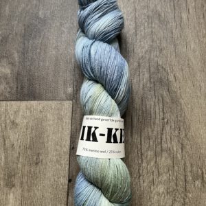 Handgeverfde garen wol - Moeras 425m/100gr