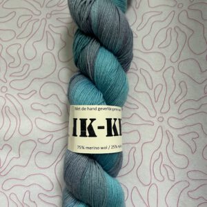 Handgeverfde garen wol - Melkweg 425m/100gr