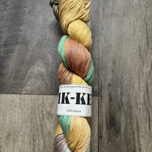 Handgeverfde garen katoen - Tulpen 200m/100gr