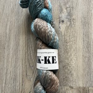 Handgeverfde garen katoen - DK 1ply - Atlantis