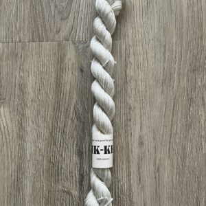 Handgeverfde garen katoen - Sneeuwklokje 80m/20gr