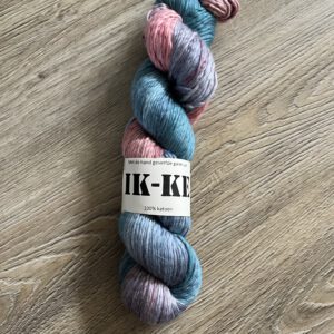 Handgeverfde garen katoen - DK 1ply - Koraal
