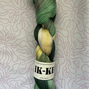 Handgeverfde garen katoen - Weideveld 400m/100gr