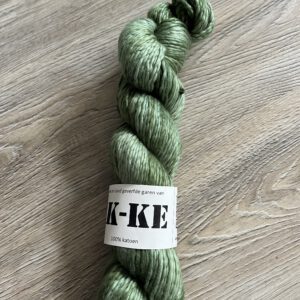 Handgeverfde garen katoen - DK 1ply - Donkergroen