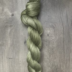 Handgeverfde garen katoen - DK - Olijfgroen 200m/100gr