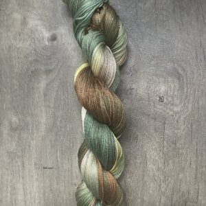 Handgeverfde garen katoen - DK - Boswandeling 200m/100gr