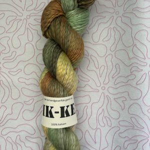 Handgeverfde garen katoen - DK 1ply - Boswandeling