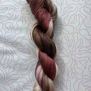 Handgeverfde garen katoen - Roodborstje 400m/100gr