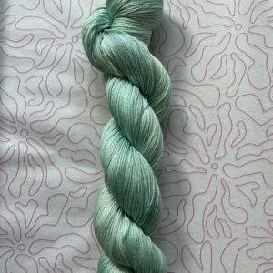 Handgeverfde garen katoen - Mint 400m/100gr