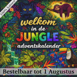 Handgeverfde garen katoen - Adventskalender 2026 24x20gr (pre-order)