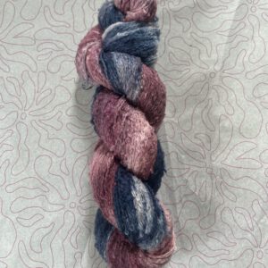 Handgeverfde garen katoen bouclé - Bloemenzee 500m/100gr